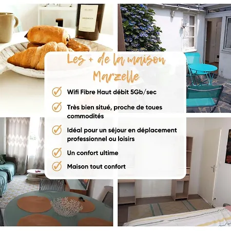 Hébergement de vacances La Maison Marzelle Douceur Et Serenite *
